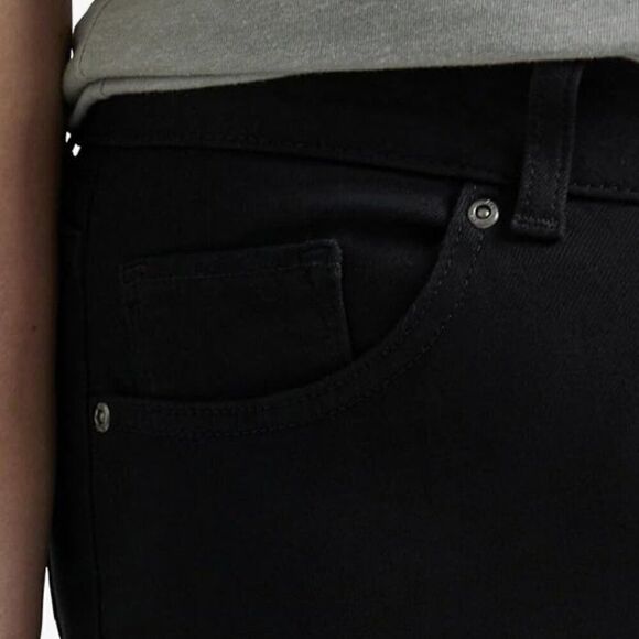 Lee Plus Regular Fit Bootcut Mid Rise Black Jeans NWT size 16W - Picture 4 of 13